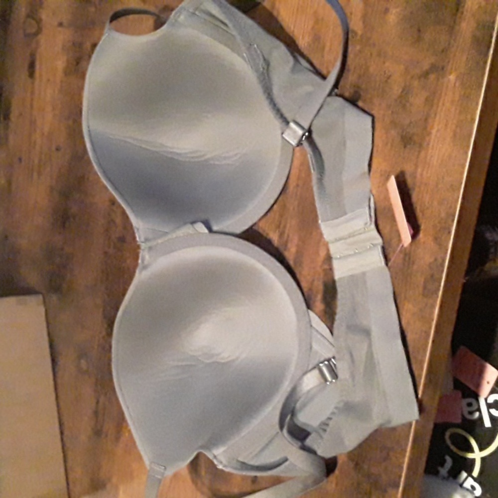 NWOT 38DD Simply Vera Grey Gorgeous Padded underwire Bra - Picture 15 of 16